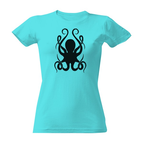 Tričko s potlačou Chobotnice