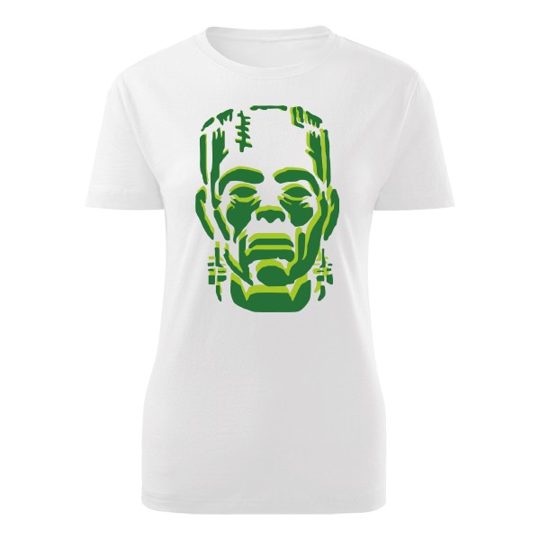 Tričko s potlačou Hlavy nestvůrného monstra Frankensteina