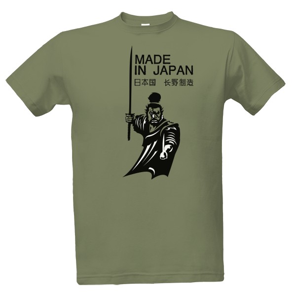 Made in Japan s cool potiskem samuraje