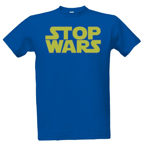 Tričko s potiskem Stop Wars v originálním designu Star Wars